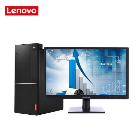 大黑鸡的操大B联想（Lenovo）扬天M6201C 商用台式机(I3-6100 4G 1T  DVD  2G独显  21寸)